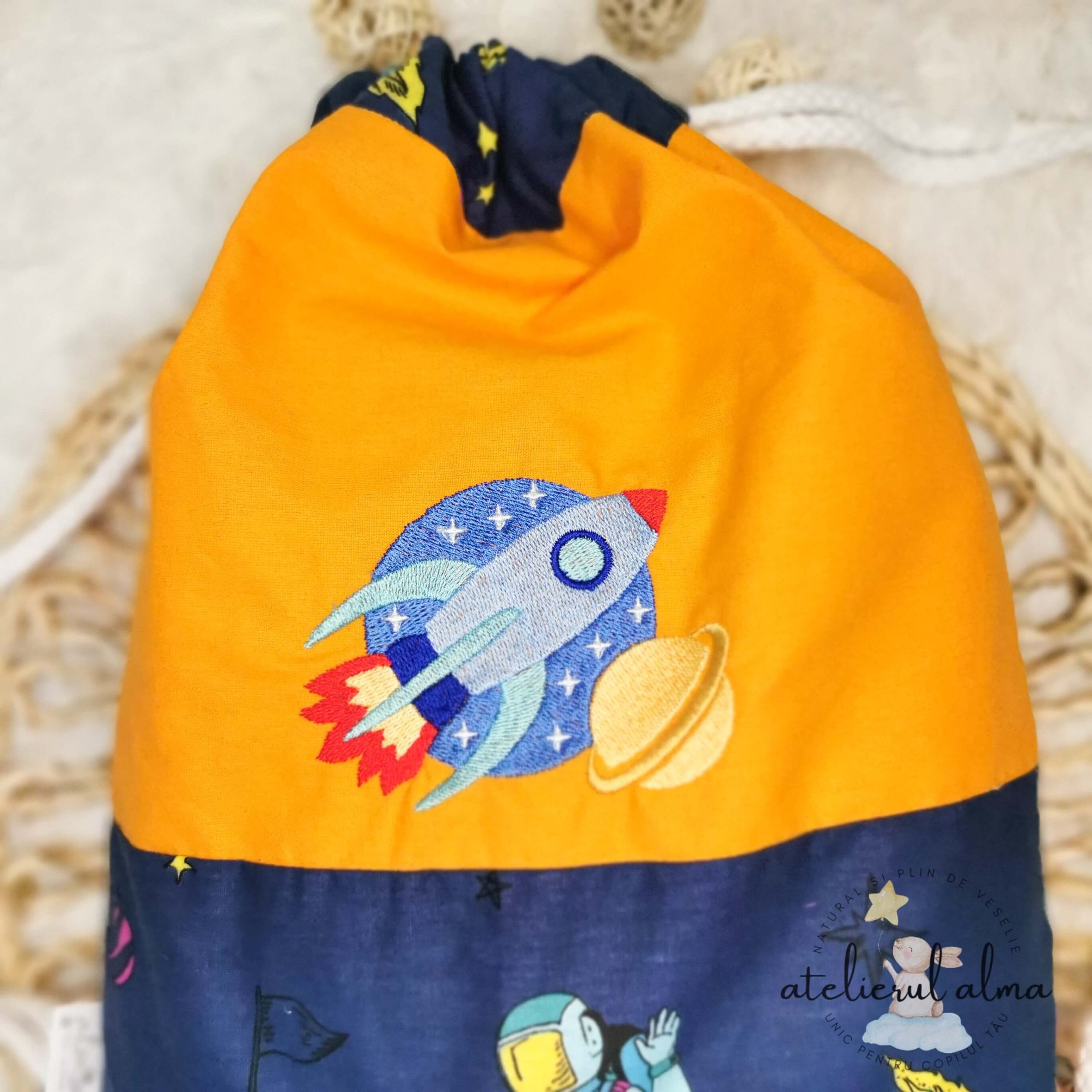 rucsac personalizat pentru gradinita sau cresa pentru copii si bebelusi