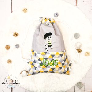 Rucsac personalizat fotbalist