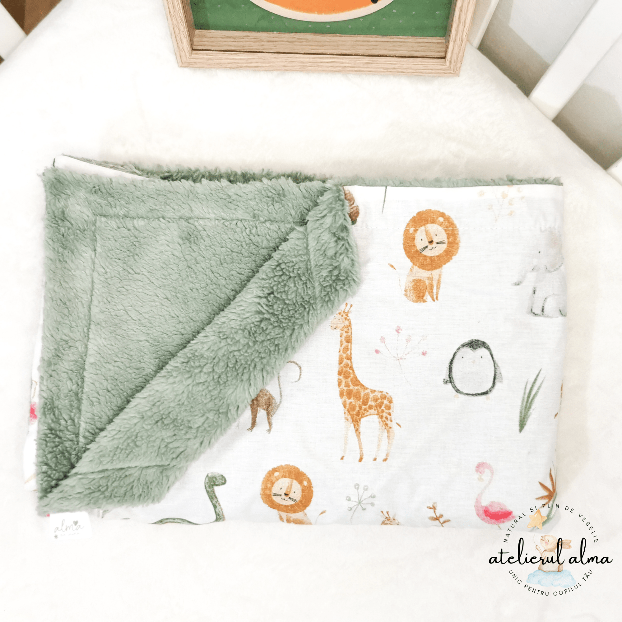 paturica minky, paturica plus bumbac, paturica pufoasa, produse pentru copii si bebelusi, paturici naturale si baby friendly, paturica din muselina personalizata pentru nou nascuti