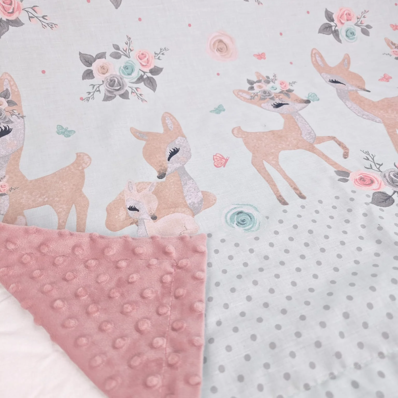 paturica minky, paturica plus bumbac, paturica pufoasa, produse pentru copii si bebelusi, paturici naturale si baby friendly, paturica din muselina personalizata pentru nou nascuti