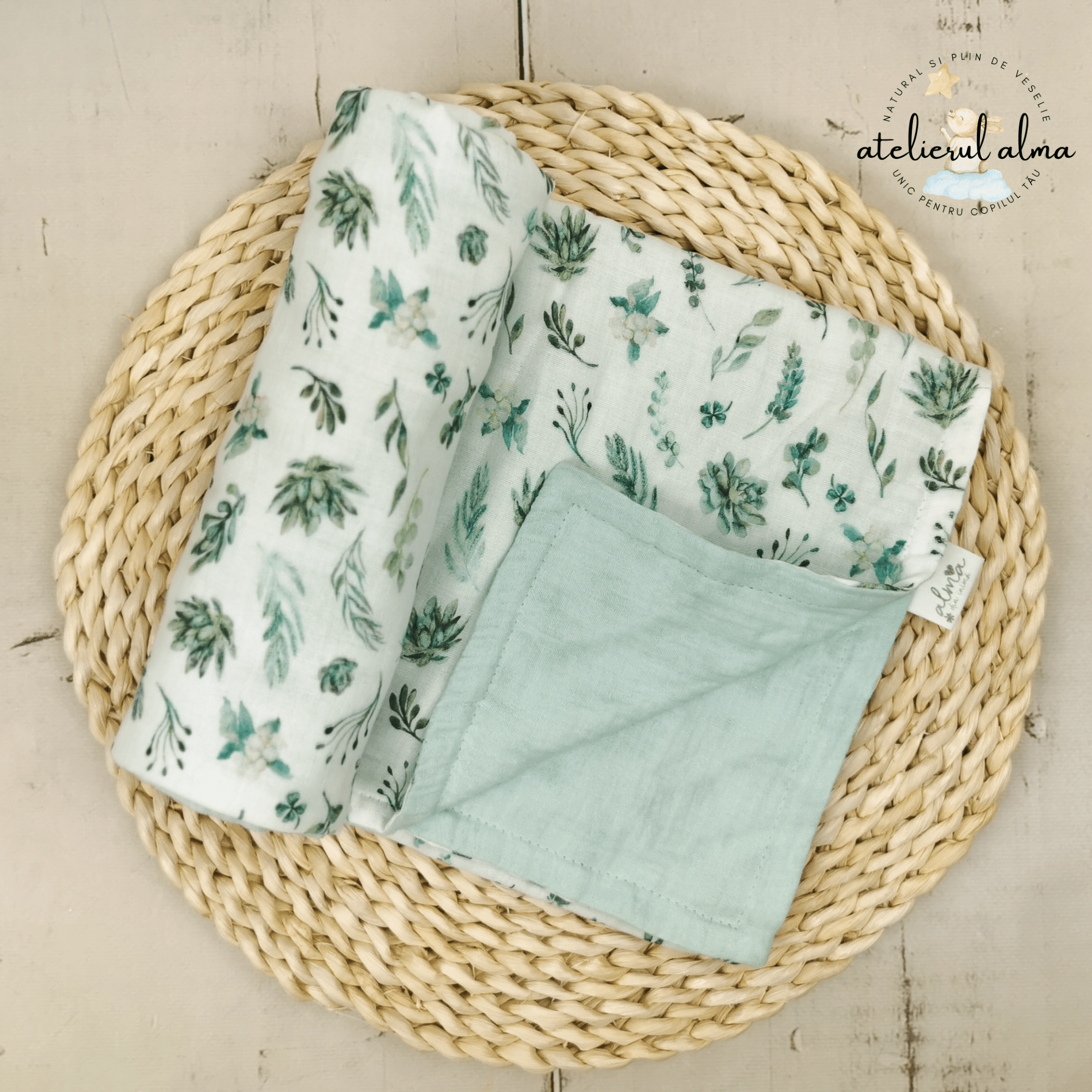 paturica muselina paturici pentru bebe din materiale naturale si baby friendly, pufoase si calduroase