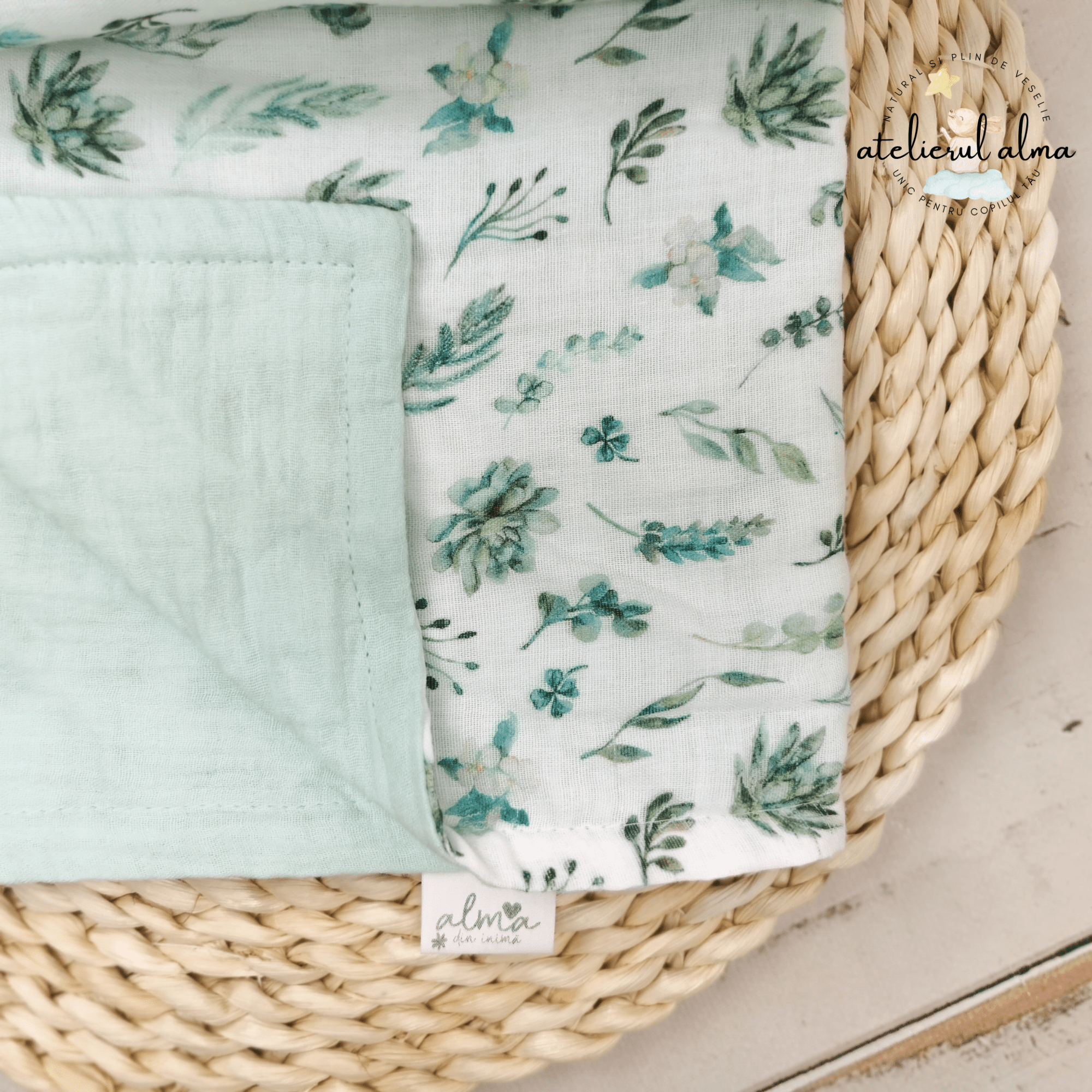 paturica muselina paturici pentru bebe din materiale naturale si baby friendly, pufoase si calduroase