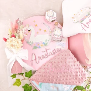 Trusou botez premium, lebada, personalizat