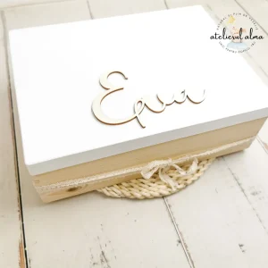 Cutie de lemn personalizata