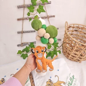 Trusou botez personalizat premium Simba