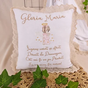Perna personalizata muselină îngeraș