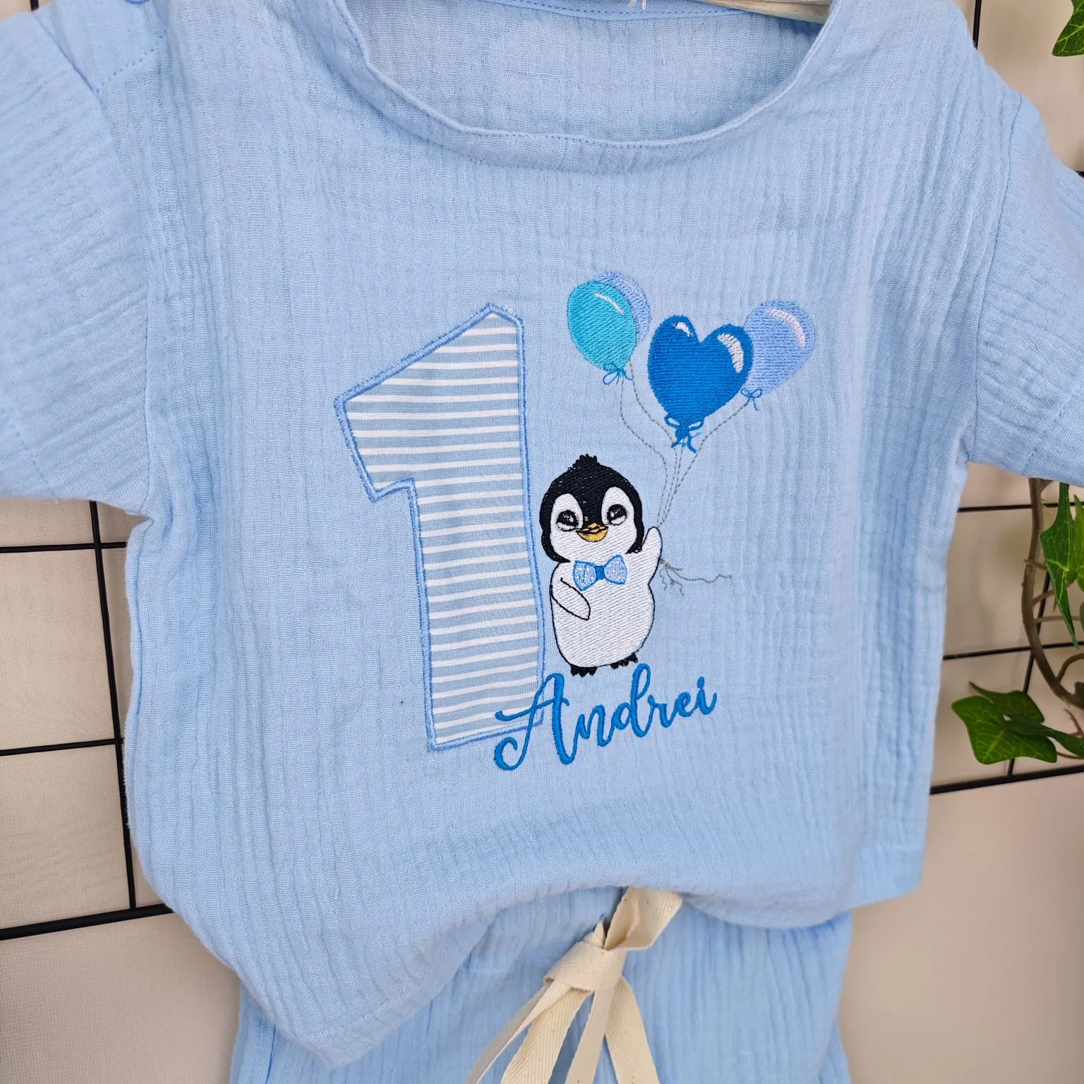 tricou muselina personalizat aniversar