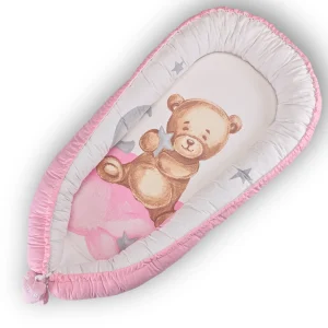 Babynest ursulet roz