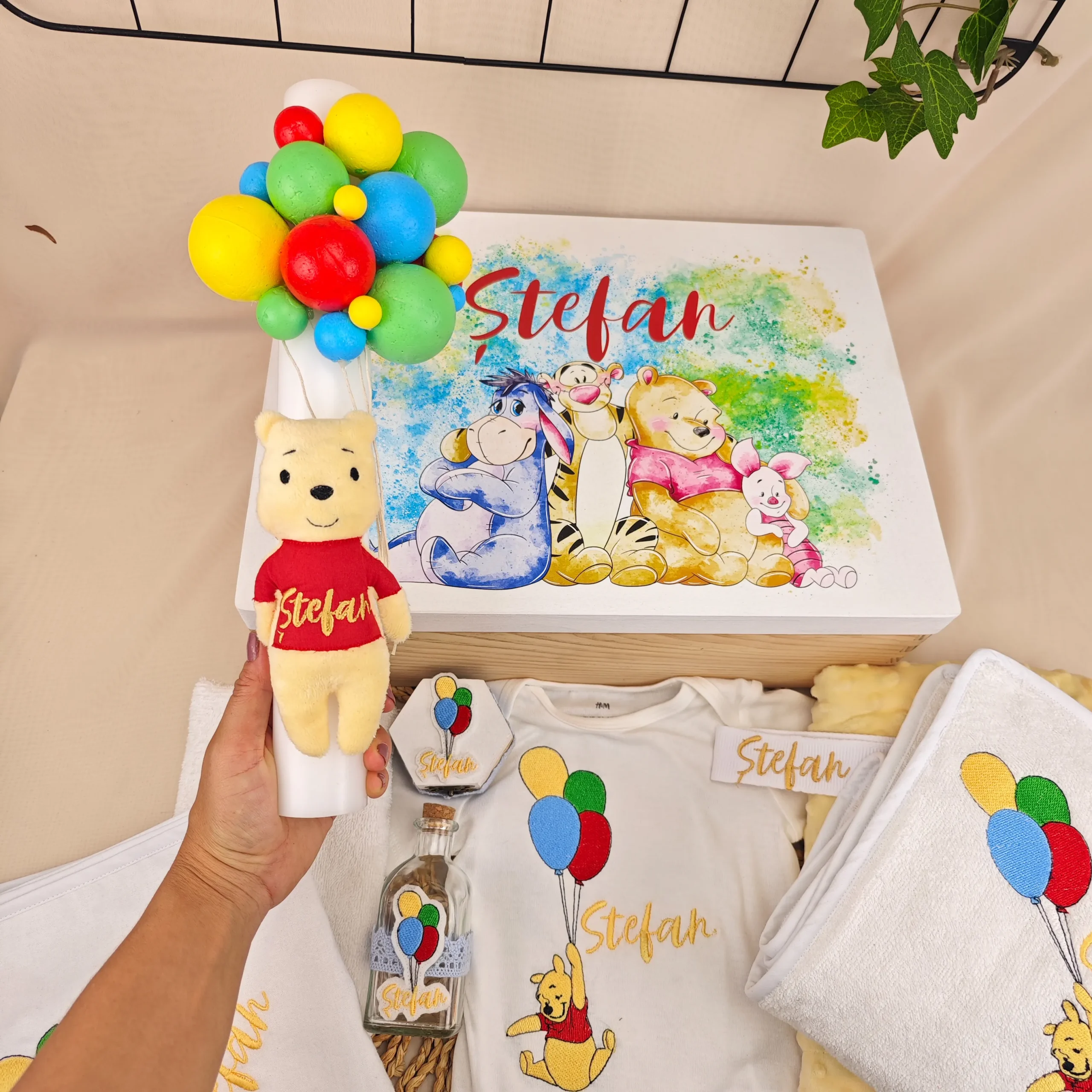 trusou de botez pentru biserica, lumanare botez personalizata, lumanare flori uscate
