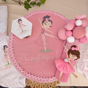 Cutie trusou botez balerina