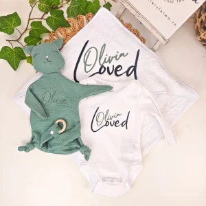 Set cadou bebelusi Loved, 3 piese