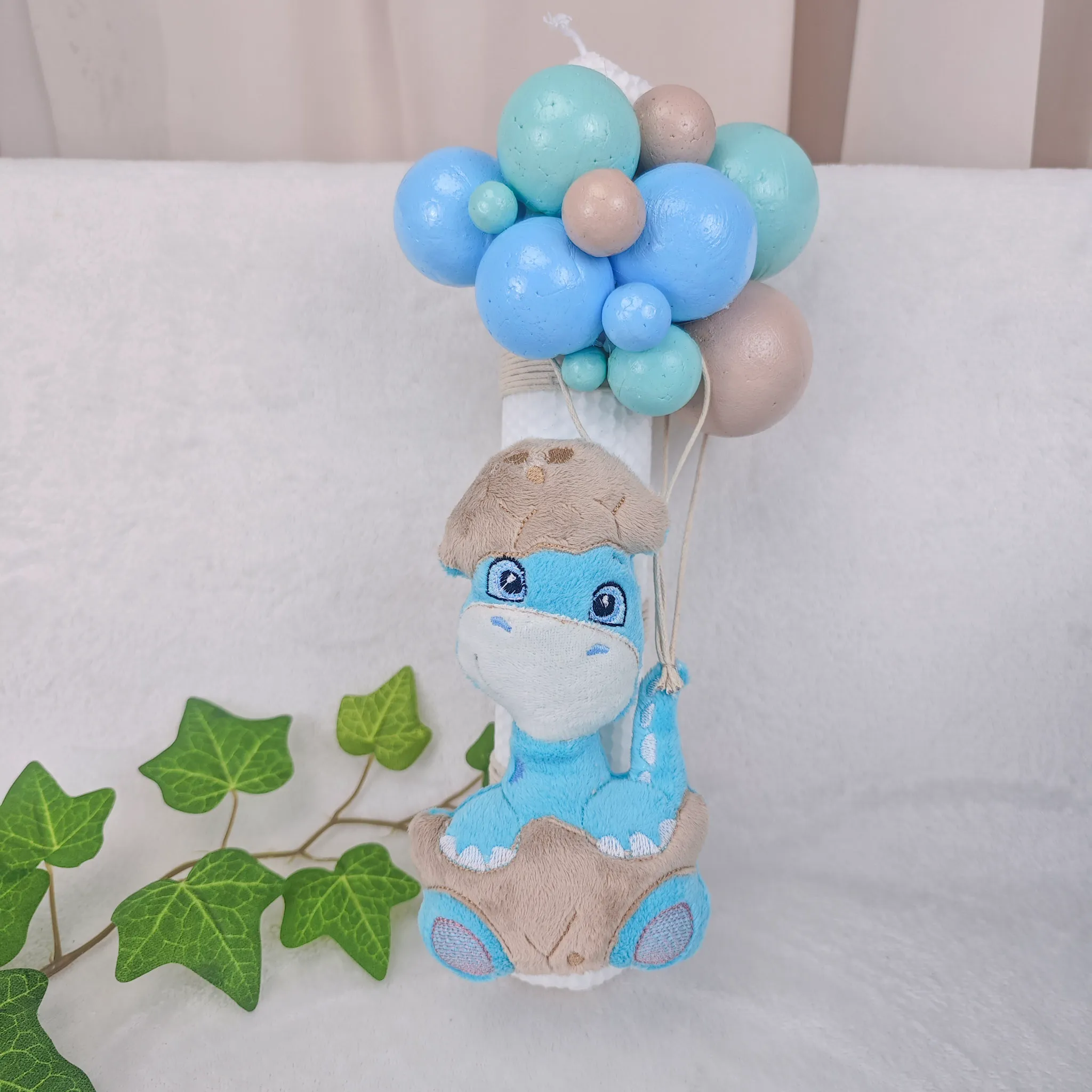 lumanare botez personalizata