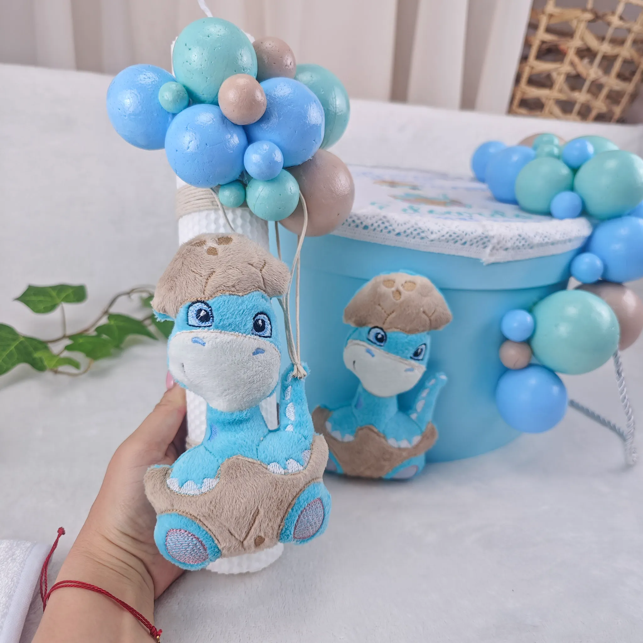 lumanare botez personalizata
